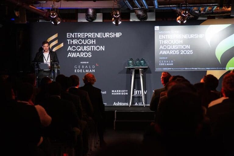 Gerald Edelman celebrates record year at the 2025 Entrepreneurship Through Acquisition (ETA) Awards